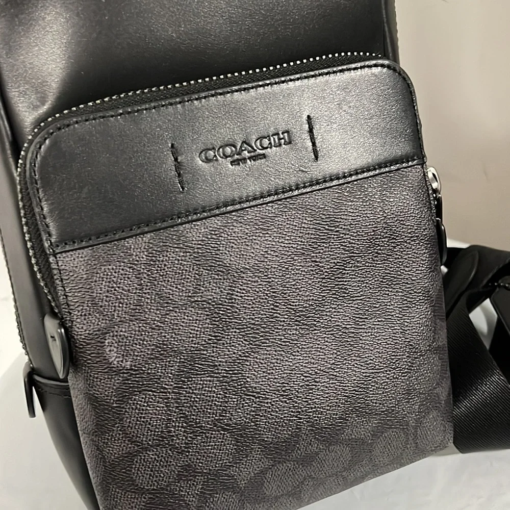 Coach Black Men's Crossbody Messenger Bag